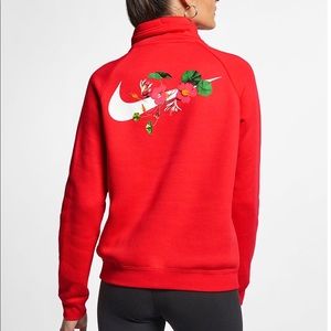 nike floral sweater